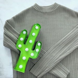 H&M mint sweater